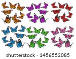 A Large Set Of Butterflies In...