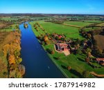 Aerial Image Of River Thames At ...