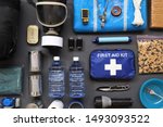 Preppers are known for preparing for natural disasters,economic collapse,civil unrest or any doomsday scenario.Such items would include food,water,lighting,shelter,and a first aid kit.Bug out kit.
