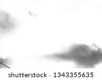 white clouds on a dark sky ... | Shutterstock . vector #1343355635