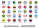 flags of all countries of the... | Shutterstock .eps vector #640639858