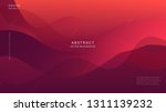 modern abstract line  wavy... | Shutterstock .eps vector #1311139232