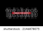break the limits  modern and... | Shutterstock .eps vector #2146878075