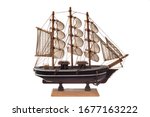 Minuature Wooden Ship Model ...