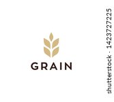 Simple Wheat   Grain Vector...