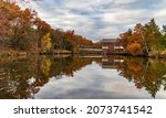 Scenic fall colors at Dells Mill Pond
