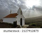 A Small Church With White Walls ...