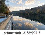 Small photo of A beautiful view of Vogel state park, Georgia