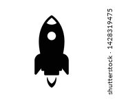 rocket  space  launch  fly ... | Shutterstock .eps vector #1428319475