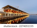 Small photo of ExCeL London is an exhibition and international convention centre in the Custom House area of Newham, East London. It is situated on a 100-acre site on the northern quay of the Royal Victoria Dock