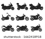 Motorcycle Icon Vector Logo...