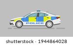 Vector Sedan. English Police...