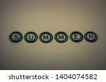 letters spelling the word... | Shutterstock . vector #1404074582