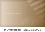 abstract soft brown and golden... | Shutterstock .eps vector #2017931978