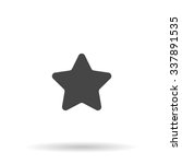 star. icon vector | Shutterstock .eps vector #337891535