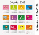 Calendar Template With...