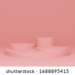 3d abstract minimalist... | Shutterstock . vector #1688895415