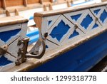 Small photo of particular of an oarlock of the amalfitan boat for the historical regatta that takes place every year between the four ancient maritime republics amalfi italy 2019