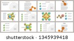 presentation template. elements ... | Shutterstock .eps vector #1345939418