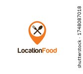 Location Food Logo Symbol And...