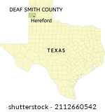 deaf smith county and city of... | Shutterstock .eps vector #2112660542