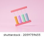 Colorful Abacus Icon Cute...