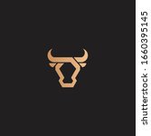 bull  cow  angus  cattle head... | Shutterstock .eps vector #1660395145
