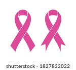 pink ribbon  breast cancer... | Shutterstock .eps vector #1827832022