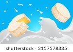 gourmet french goat cheese on... | Shutterstock .eps vector #2157578335