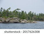 Small photo of Scenic Wani Bay in Georgian Bay Ontario Canada