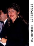Small photo of LOS ANGELES - circa 1991: "Mork and Mindy" star Pam Dawber leaves a movie theatre with friends.