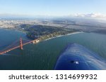 A breath-taking view of San Francisco, including the Gold Gate Bridge from 2,000 feet up in a small airplane