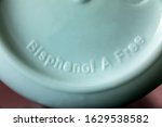 Small photo of Inscription on the plastic bottle: Bisphenol A Free