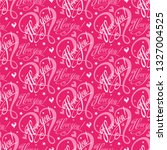 pink seamless pattern with an... | Shutterstock .eps vector #1327004525