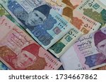 pakistani rupees  pakistani... | Shutterstock . vector #1734667862