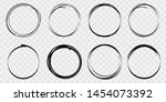 super set of circles lines... | Shutterstock .eps vector #1454073392