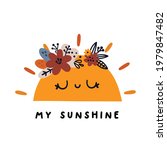 sunshine vector illustration.... | Shutterstock .eps vector #1979847482