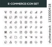 e commerce icon set | Shutterstock .eps vector #1333000418
