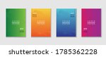 minimal covers design. colorful ... | Shutterstock .eps vector #1785362228