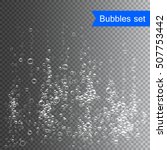 Bubbles Under Water Vector...