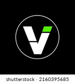 vj company name initial letters ... | Shutterstock .eps vector #2160395685