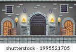 castle dungeon vector game... | Shutterstock .eps vector #1995521705