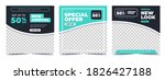   set of editable minimal... | Shutterstock .eps vector #1826427188