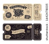 tattoos gift vouchers.... | Shutterstock .eps vector #1642478035