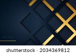 abstract dark blue background... | Shutterstock .eps vector #2034369812