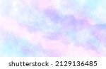 purple blue watercolor... | Shutterstock .eps vector #2129136485