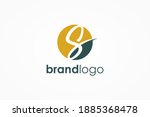 initial letter s logo. fortuna... | Shutterstock .eps vector #1885368478