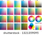 set of color chart