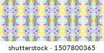 rainbow summer pattern. ... | Shutterstock . vector #1507800365