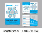 business bi fold brochure... | Shutterstock .eps vector #1508041652